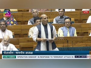 'One day PoK people will return to India', Defense Minister said in Rajya Sabha
