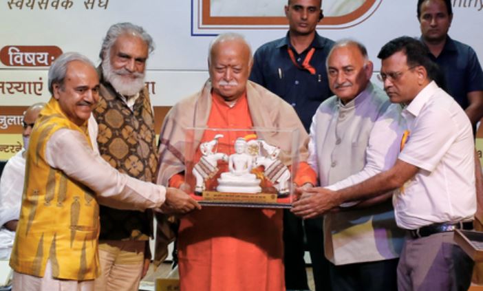 One has to struggle to protect existence: Mohan Bhagwat
