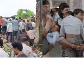PM Modi and President Murmu expressed grief over Jhalawar school accident, confirmed the death of 7 children so far
