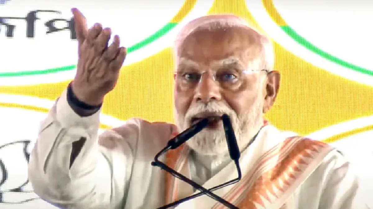 PM Narendra Modi Targeted Bengal Government: TMC's goon tax, atrocities on daughters, infiltration, PM Narendra Modi fiercely surrounded the Bengal government on these issues, TMC's Gunda Tax, Atrocities on Daughters, Infiltration, PM NARENDRA BUM NARERONDRA ON Bengal Government on these issues