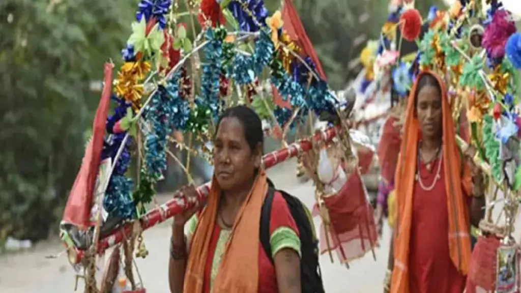 Pink Kanwar Shivir for Women Kanwariyas: Unique initiative for women kawandis, first set up in the capital Delhi, Unique Initiative for Women Kanwariyas, Pink Kanwar Shivar Set up for the first time in the capital delhii