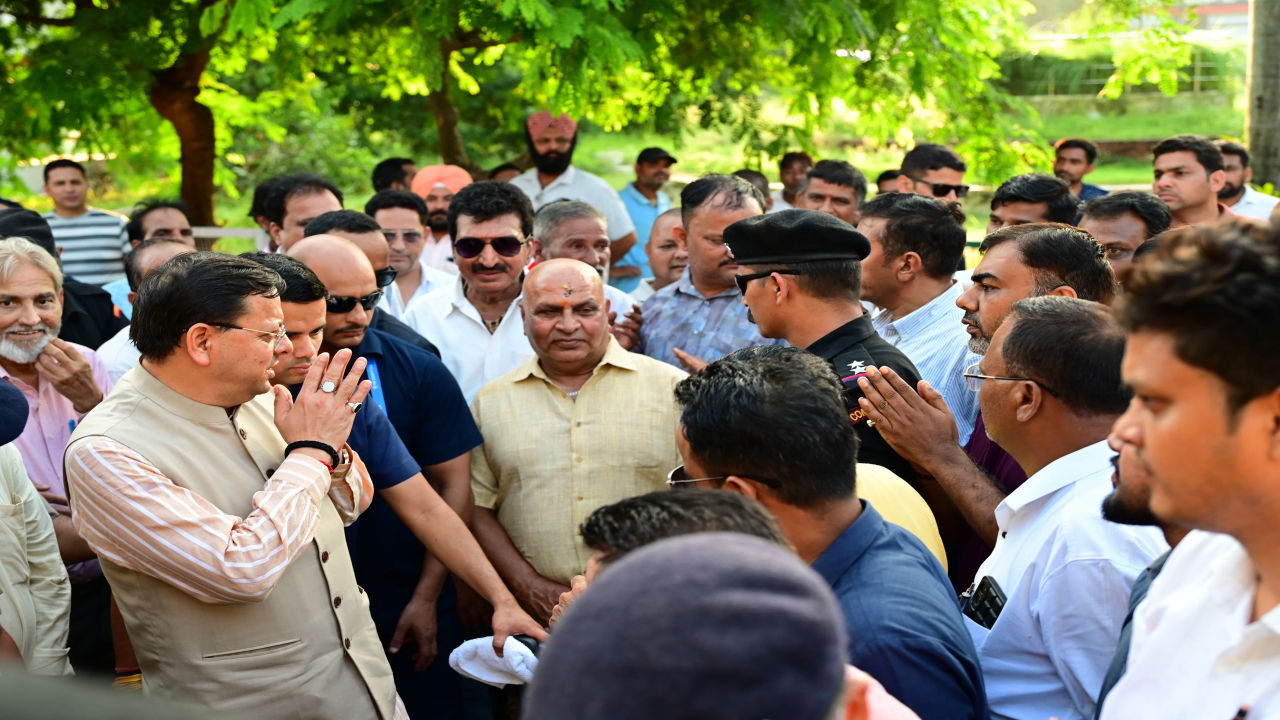 Pushkar Singh Dhami Khatima | Uttarakhand CM Grievance Hearing | CM Dhami Public Meeting 2025 | , Uttarakhand News: Chief Minister Pushkar Singh Dhami meets public in Khatima, strict instructions to solve problems. News Track in Hindi