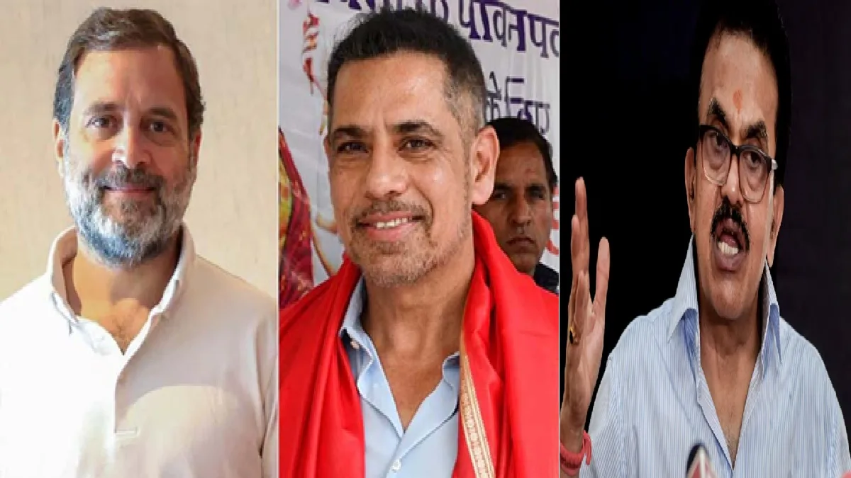 Rahul Gandhi Defends Robert Vadra: Rahul Gandhi surrounded the government while defending Robert Vadra, Sanjay Nirupam said, did not wrong, how did you worry, rahul gandhi surrounded the government while defending Robert Vadra, Sanjay Nirupam Said, IF JEF NOT DONTING Wrong then why worry
