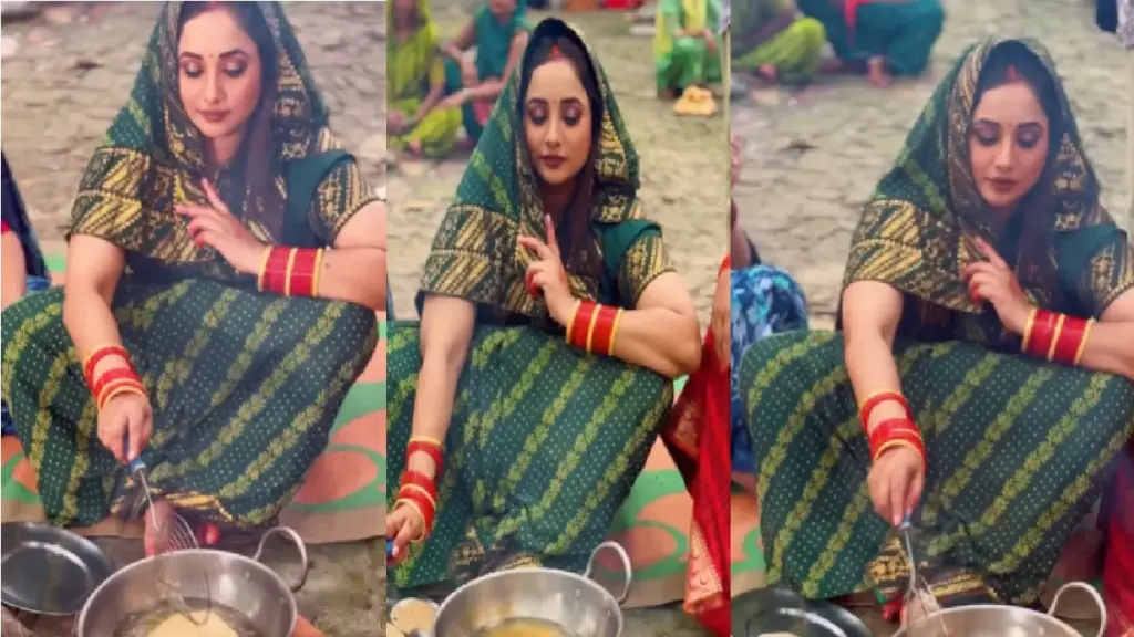 Rani Chatterjee made hot puris during the rainy season, water came into the mouth