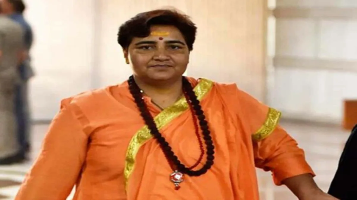 Sadhvi Pragya's Reaction after Being Acquitted In Malegaon Case: The victory of saffron and Hindutva, God will punish the culprits, Sadhvi Pragya's response after being acquitted in Malegaon case, Victory of Saffron and Hindutva, God will Punish the Culprits, Sadhvi Pragya's reaction after eating acquitted in malegaon case