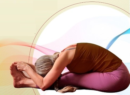 Sciatica or increasing age problems, especially in eliminating 'Paschimottasana'
