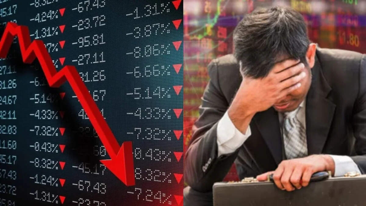 Stock Market Update: 4 मुख्य कारणों से टूटा बाजार, 25400 के नीचे लुढ़का निफ्टी वहीँ सेंसेक्स में 300 अंकों की भारी गिरावट 