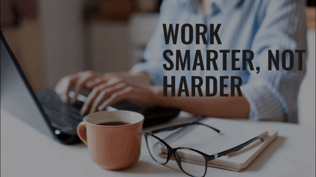 Success is achieved by thinking and strategy, not just by hard work, why is smart work necessary for success in today's era?