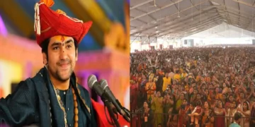 Tin Shed Collapses at Bageshwar Dham: An accident due to falling teen shed in Bageshwar Dham in Madhya Pradesh, death of one, devotees arriving to celebrate the birthday of Dhirendra Krishna Shastri, Accident due to Collaps of Tin Shed in Bageshwar Dham of Madhya Pradesh, One Dead, Devotees Are Reaching to celebrate the birthday of dhirendra Krishna shastri