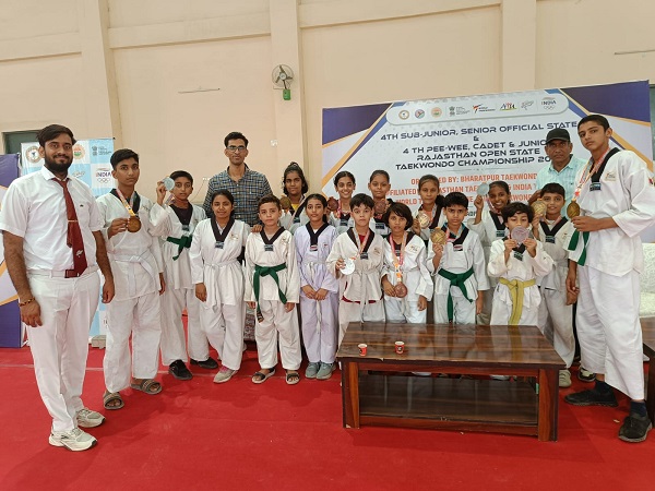 Tonk players won 13 medals in state taekwondo