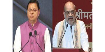 Uttarakhand CM Dhami informed Union Home Minister Amit Shah about the situation of heavy rains in the state
