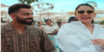 Virat and Anushka in the streets of Dubai, traveled in a unique way