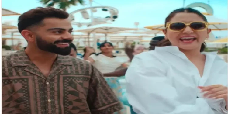Virat and Anushka in the streets of Dubai, traveled in a unique way