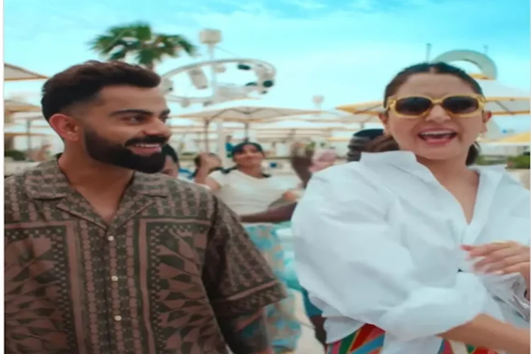 Virat and Anushka in the streets of Dubai, traveled in a unique way