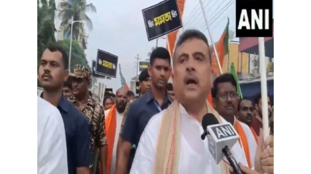 West Bengal Leader of Opposition Suvendu Adhikari's big allegation on Trinamool Congress, said "Chief Minister Mamata Banerjee is ruining Hindu Bengalis"