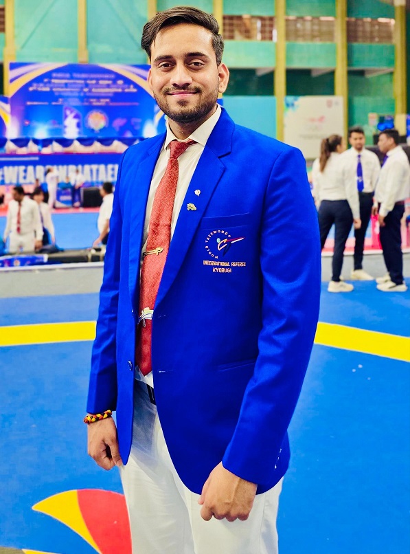 Bhanu Pratap Singh Yadav appointed decisive for National Taekwondo competition