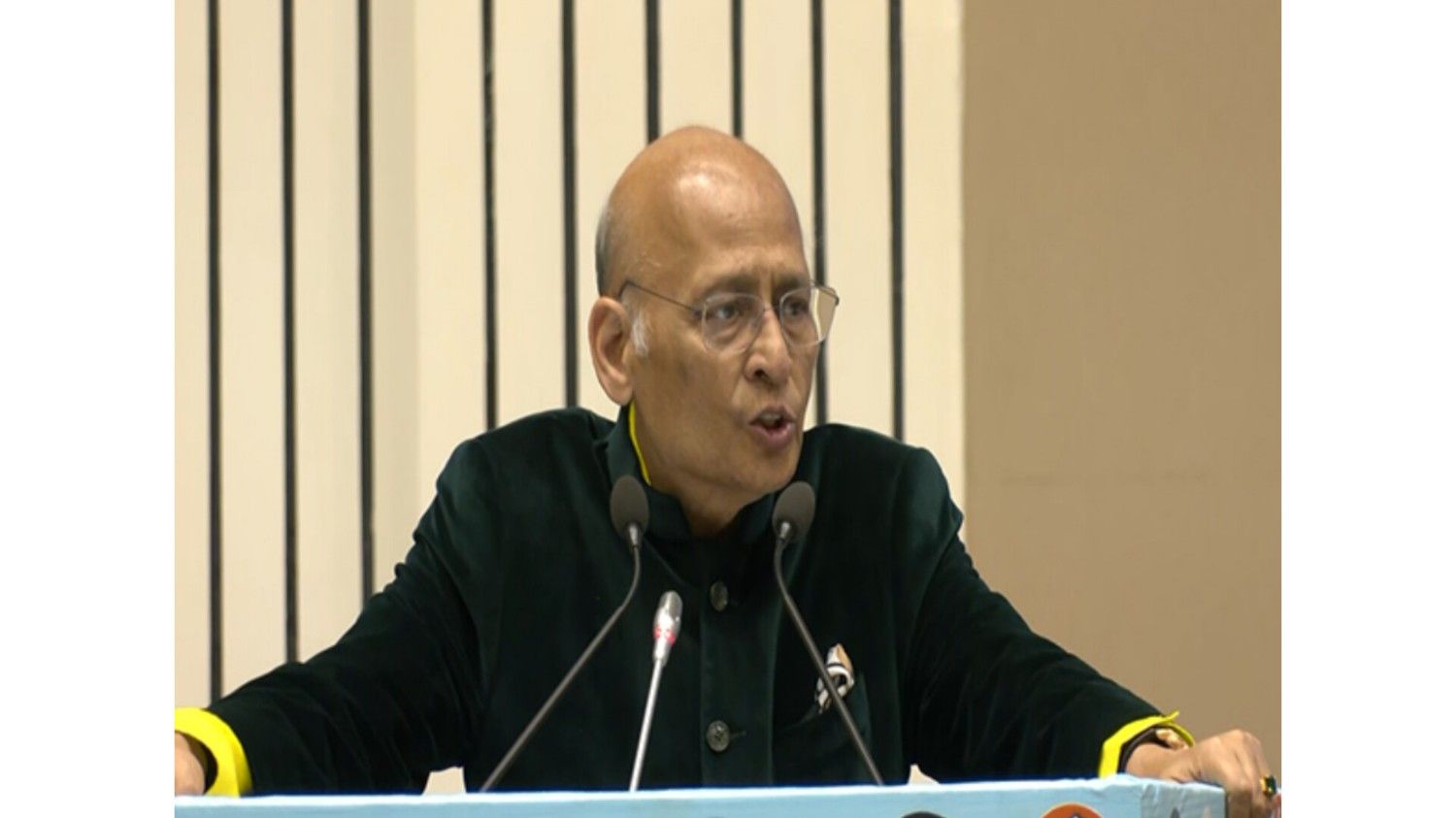 Congress MP Abhishek Singhvi made a big allegation against the government, "The governors today act as an agent of the ruling party"