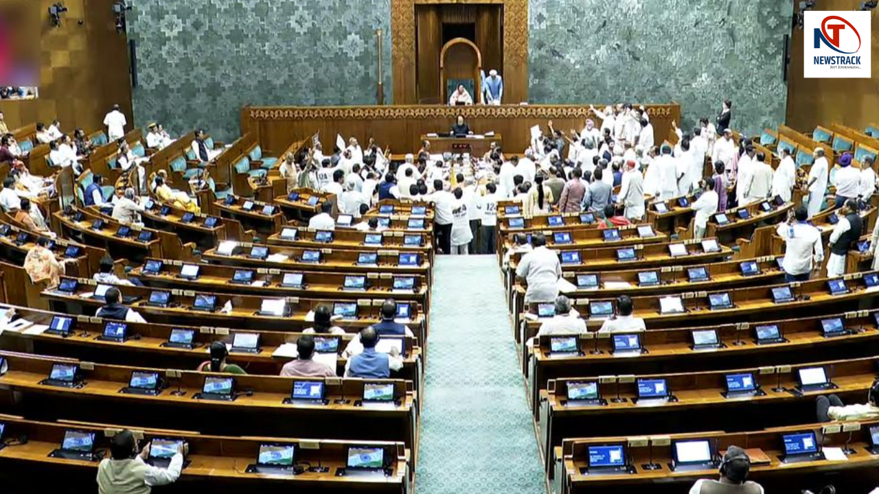 Parliament Session: Shivraj Singh Chauhan Attacks, 'Tamil Nadu Government is Creating Obstacles in Building Houses for the Poor | Parliament Session: Uproar in Parliament, Walkout of Opposition and postpone proceedings at 4 pm! , News Track in Hindi
