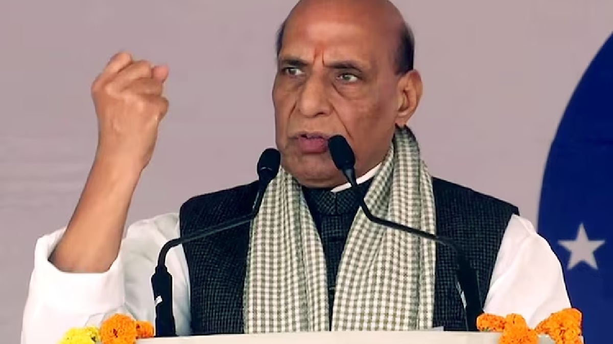 Rajnath Singh at Defense Summit: India does not consider anyone as its enemy, but… Defense Minister Rajnath Singh gave reply to Donald Trump on the tariff controversy, India does not consider anyone its enemy, but… Defense minister rajnath singh 6 tariff dispute
