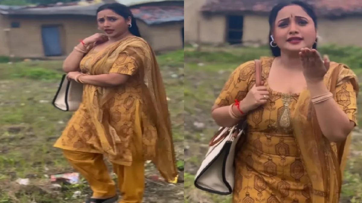 Seeing the love of Rani Chatterjee's village, you will also love the actress! This video went viral