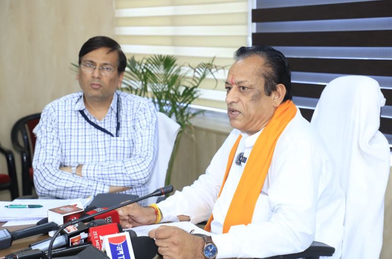 The Chief Minister's intention is to ensure 100 % implementation of budget announcements: Joraram Kumawat