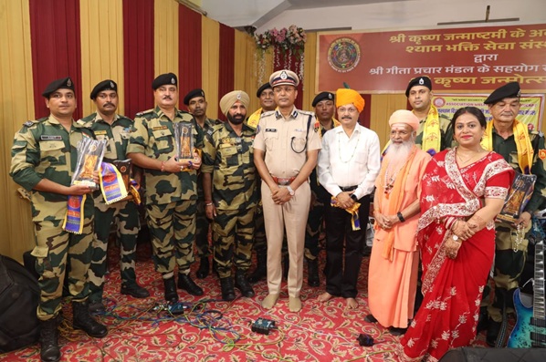 The grand Shri Krishna Janmotsav, BSF and Divyang artists tied up in Jodhpur
