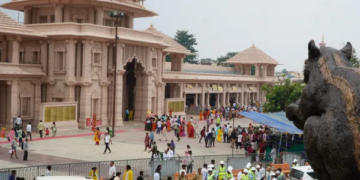 Ram Mandir: Squirrel statue installed on Ram Janmabhoomi, is inspired by the story of Ramayana