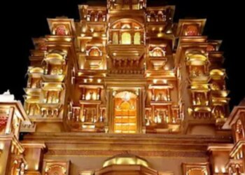 Scissor Dham will be seen in Durga pandals ... pandal started in the city from the artisans of Kolkata
