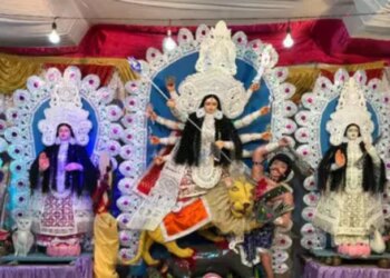 From house to house Viraji Mata ... The influx of devotees in temples, strong security arrangements were made for security on the first day of Navratri