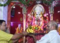 Crowds of devotees gathered in temples on Navratri .. Devotees are worshiping in different temples of Lucknow