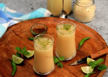 A glass of sattu and summer will be controlled!