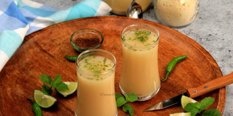 A glass of sattu and summer will be controlled!