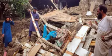 A huge increase in the number of deaths in the horrific earthquake in Afghanistan, the destruction of the whole country