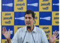 AAP leader Saurabh Bhardwaj criticized the Delhi government after heavy rains, "Delhi's condition is bad"