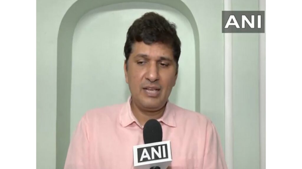Aam Aadmi Party leader Saurabh Bhardwaj hit back at BJP, "Our activists and Arvind Kejriwal are helping Punjab flood victims