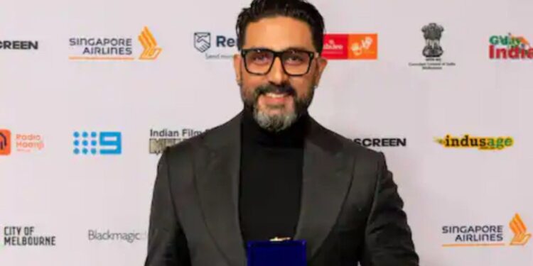 Abhishek Bachchan showed the title of best actor in the Indian Film Festival of Melbourne