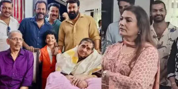 Actor Mohanlal blessed mother after announcing the Dadasaheb Phalke Award
