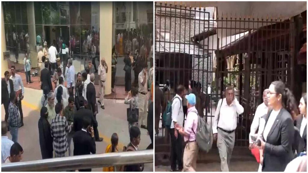 After Delhi, Bombay High Court threatened to blow up, camps were vacated