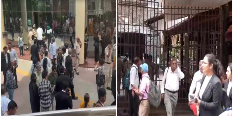 After Delhi, Bombay High Court threatened to blow up, camps were vacated