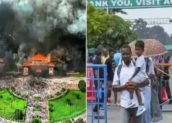 Amidst the ongoing violence in Nepal, Indian pilgrims attacked bus, looting from passengers