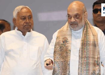 Amit Shah Meets Nitish Kumar during Bihar Visit, to discus election strategy in Dehri & Begusarai | Bihar News: Amid Amit Shah's visit to Bihar, meet CM Nitish, will visit Dehri-Bagusarai | News Track in Hindi