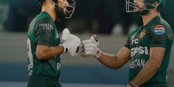 Asia Cup: Mohammad Haris' half -century, Pakistan targets 161 to Oman