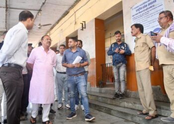 Assembly Speaker inspected Ajmer Roadways Bus Stand