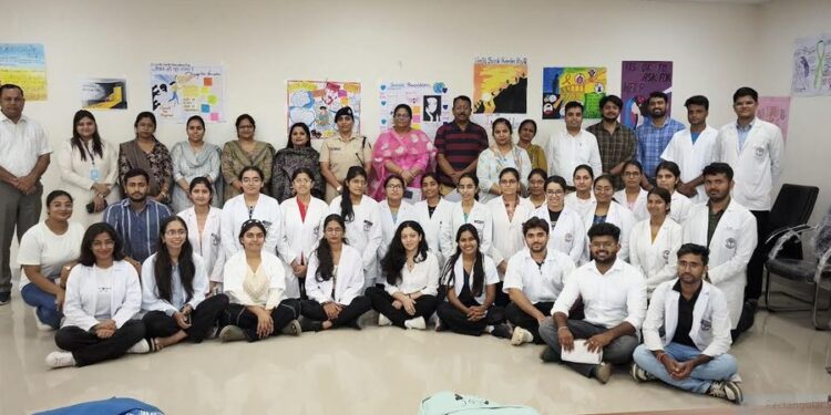 Awareness program on World Suicide Prevention Day in Government Medical College