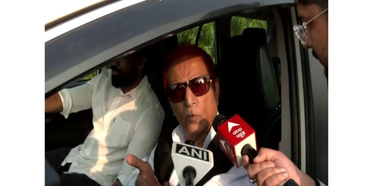 Azam Khan's spill pain when he was released from jail, said "I was targeted for political vengeance"