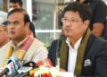BIG RESHUFFLE In Meghalaya's Political Arena! Eight Ministers Resigned Together | Big reshuffle in the political ground of Meghalaya! Eight ministers resigned together. News Track in Hindi
