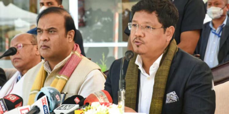 BIG RESHUFFLE In Meghalaya's Political Arena! Eight Ministers Resigned Together | Big reshuffle in the political ground of Meghalaya! Eight ministers resigned together. News Track in Hindi