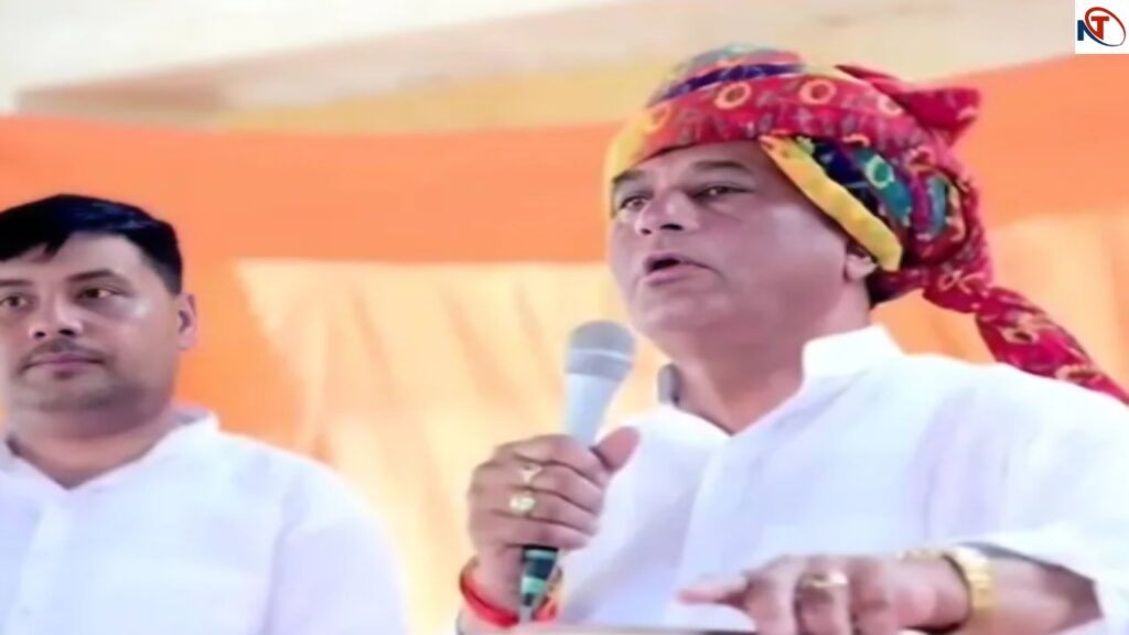 BJP MLA Bhaira Ram Siyol | BJP MLA Bhaira Ram Siyol Statement | BJP MLA Bhaira Ram Siyol on Women | Mother of 3-3 children running away from home at a speed of 120 ..., what did BJP MLA say? News Track in Hindi