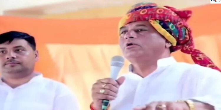 BJP MLA Bhaira Ram Siyol | BJP MLA Bhaira Ram Siyol Statement | BJP MLA Bhaira Ram Siyol on Women | Mother of 3-3 children running away from home at a speed of 120 ..., what did BJP MLA say? News Track in Hindi