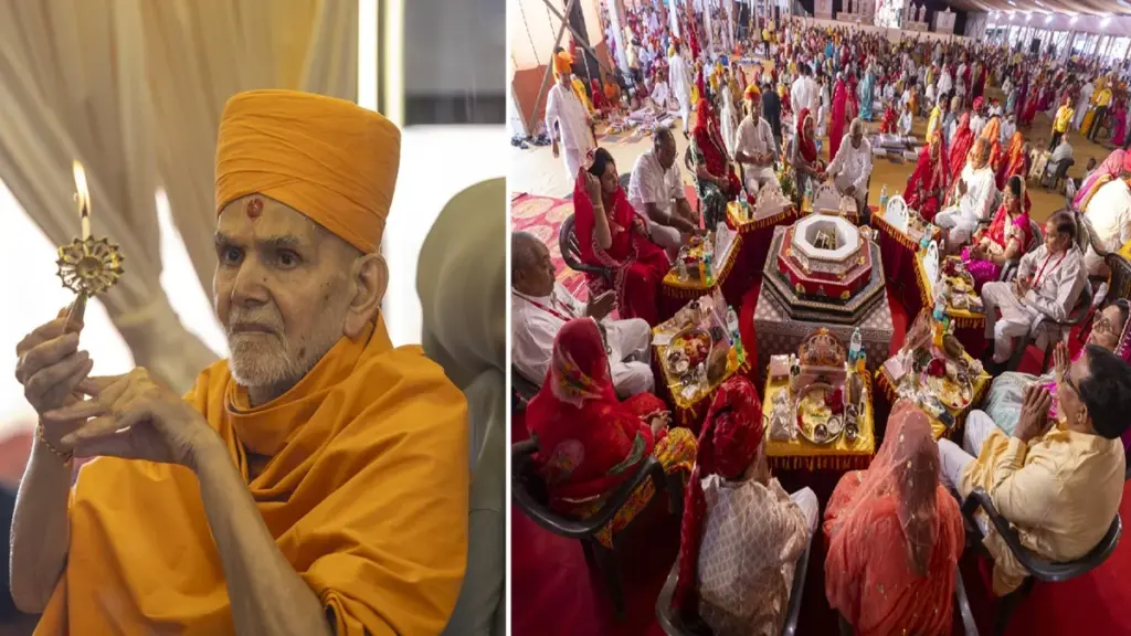 Baps Swaminarayan Mandir Jodhpur Murti Pratishtha Mahotsav: BAPS Swaminarayan Temple Jodhpur's Murti Pratishtha Mahotsav ceremony will be organized at the Murti Pratishtha Mahotsav celebration Mahayagya as part of the Idol CONSECRATION CEREMONY; A Grand Procession will be taken out tomorrow.